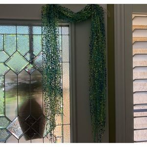 Gorgeous Open Weave Ribbon Scarf in Luscious Blues, Greens, Teal, & Yellows